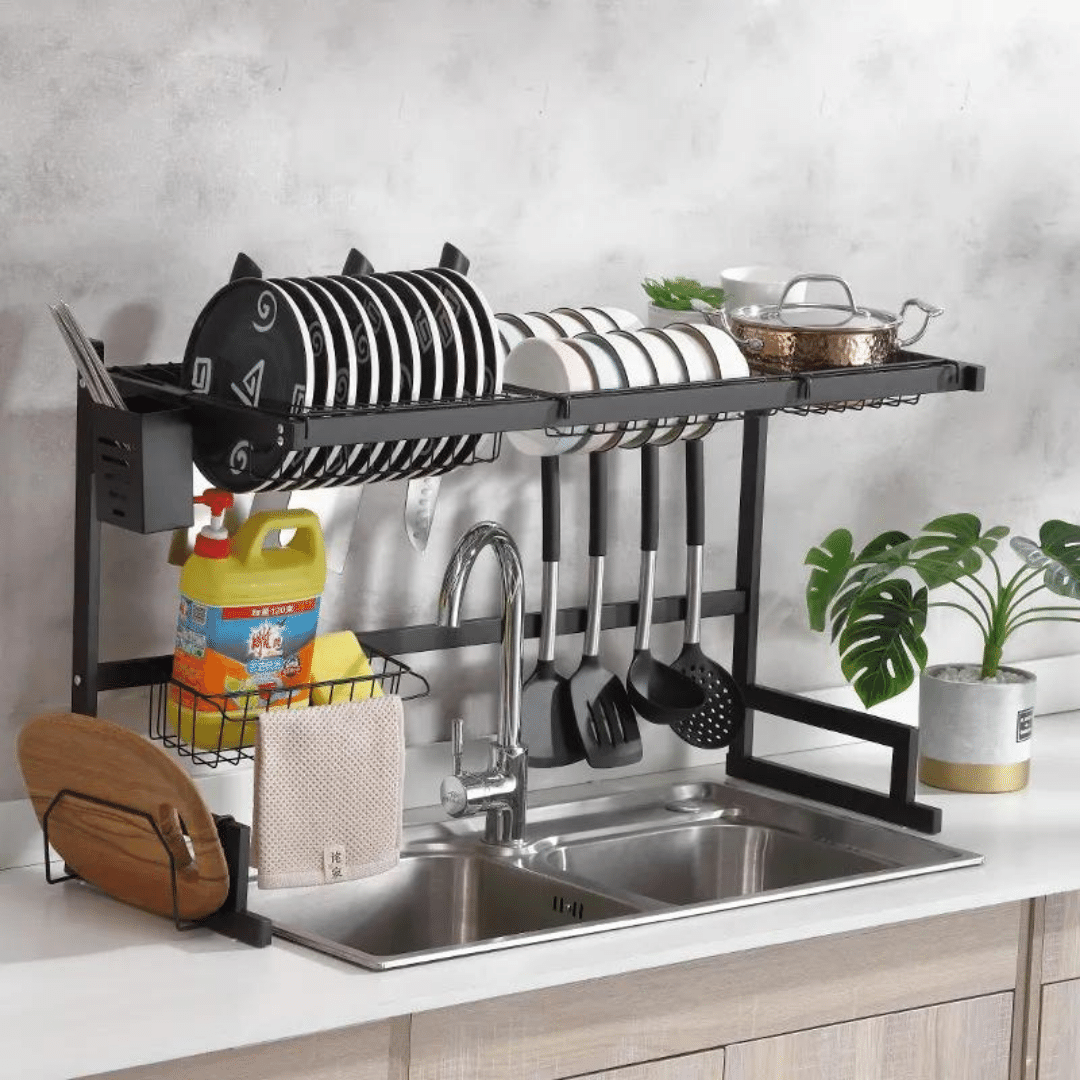 SINK TOP DISH DRYING RACK 85CM, OVER THE SINK DRYING RACK - Image 4