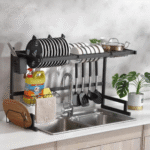 SINK TOP DISH DRYING RACK 85CM, OVER THE SINK DRYING RACK